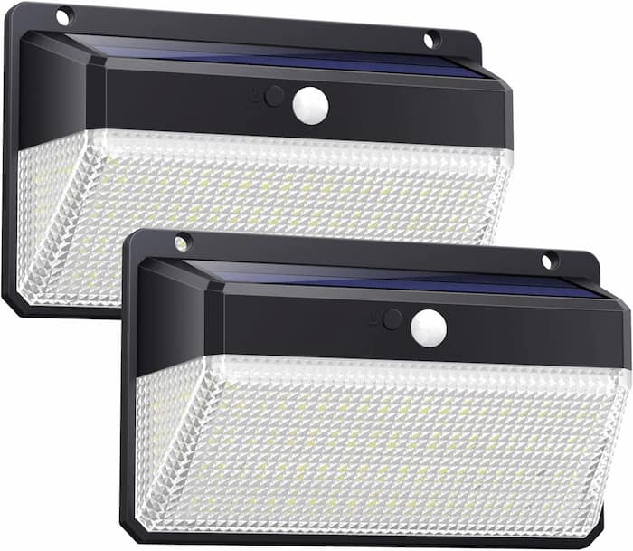 luces led solares para jardin