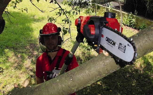 motosierra telescopica einhell a bateria